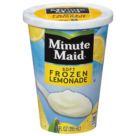 Minute Maid Soft Frozen Lemonade 12 Fl Oz Delivery Or Pickup Near Me