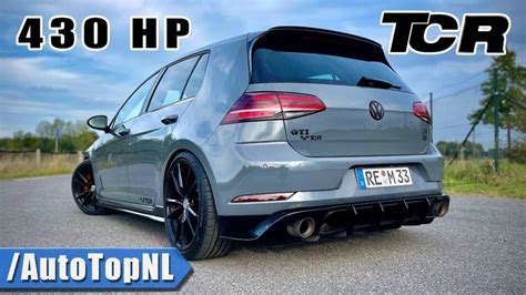 Hp Vw Golf Gti Tcr Review On Autobahn No Speed Limit By Autotopnl