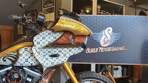 Harley Davidson Batik Asal Indonesia Bakal Mejeng Di Italia Suara