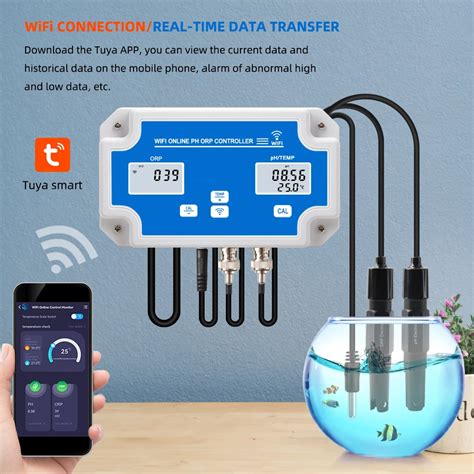 Medidor Inteligente En Con Wifi Controlador De Monitoreo De Calidad