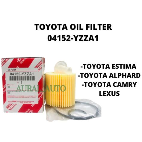 Toyota Yzza Penapis Minyak Oil Filter For Camry Estima Vellfire