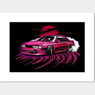 Nissan Silvia S13 Logo Posters And Art Prints For Sale TeePublic