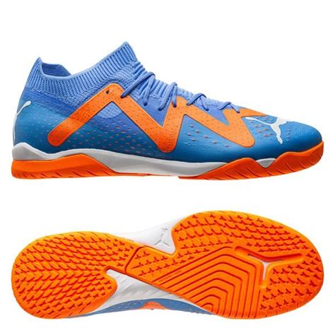 PUMA Future Match IT Supercharge Blå Hvid Orange unisport dk