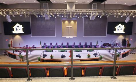 New Sanctuary At Antioch Missionary Baptist Church In Florida Equipped With Isp Technologies