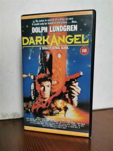 Dark Angel Vhs Video Dolph Lundgren Sci Fi Action Cult Vhs