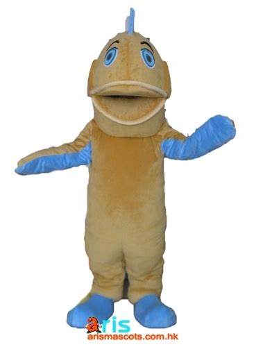 Adult Fancy Fish Mascot Costume Ocean Animal Mascot Deguisement