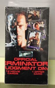 TERMINATOR 2 JUDGEMENT DAY Trading Movie Cards 1991 Impel Official