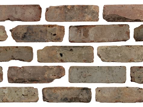 Old Chicago Brick Veneer Samples Historical Bricks