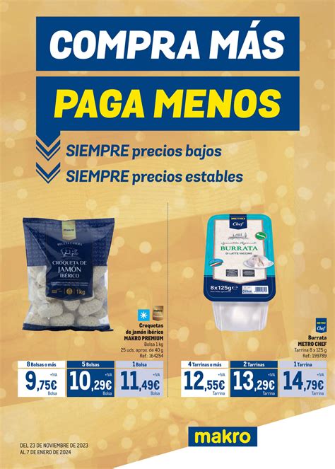 Makro Espa A Ofertas Compra M S Paga Menos Catalu A P Gina