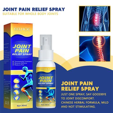 30ml Joint Pain Relief Spray Knee Neck Lumbar Disc Pain Relief Body ...