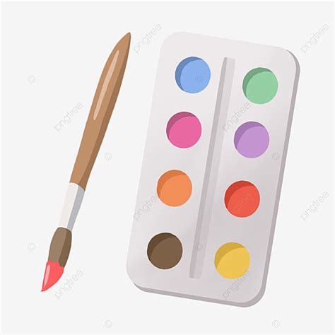 Color Palettes Hd Transparent Hand Drawn Color Palette Illustration