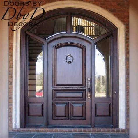 Custom French Country Mahogany Front Entry Door Doors By Decora