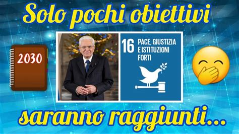 Mattarella Bisogna Accelerare L Agenda 2030 YouTube