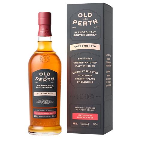 Old Perth Cask Strength 58 6 Blended Malt AEvin DK Vin Spiritus