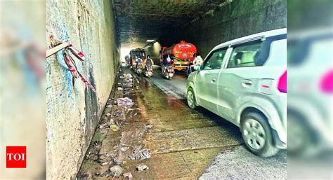 Swargate Underpass Water Leak Returns At Swargate Underpass Risks And