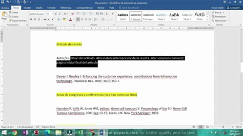 CÓMO CITAR Y HACER BIBLIOGRAFÍA DE PÁGINAS WEB EN WORD ESTILO