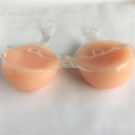 1200g Pair D Dd E Cup Size Tan Skin Brown Color Artificial Breast Forms