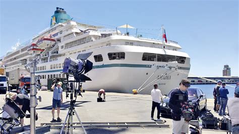 Landeinsatz für Das Traumschiff Logistics Pilot