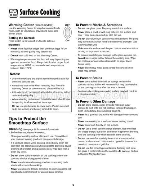 Maytag Mer6765baq Gemini Range Use And Care Guide