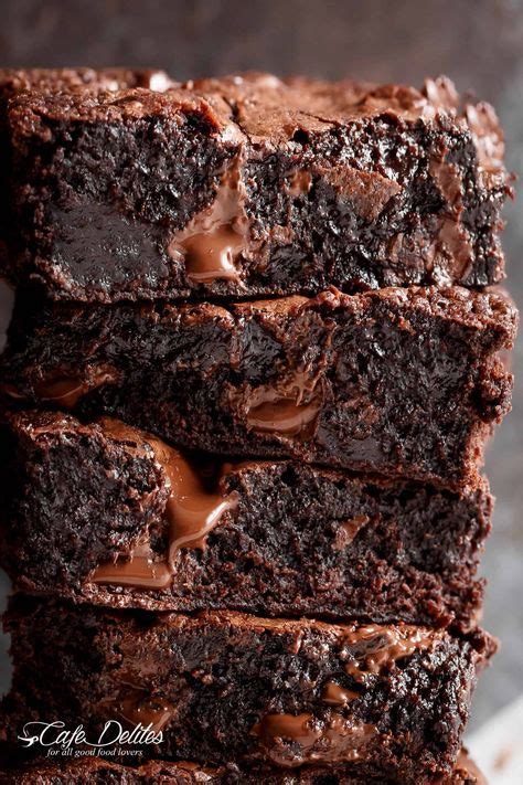 Worlds Best Fudgiest Brownies Live Up To Their Name Perfect Crisp