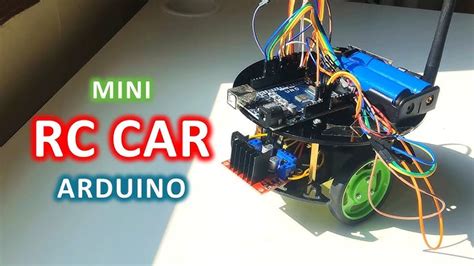 Building A Diy Rc Car With Arduino Uno Joystick Nrf24l01 56 Off