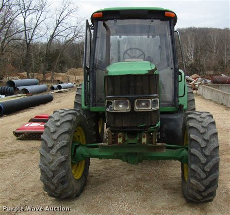 2002 John Deere 6420 Tractor With Mower In Tuscumbia Mo Item Dc4429 Sold Purple Wave