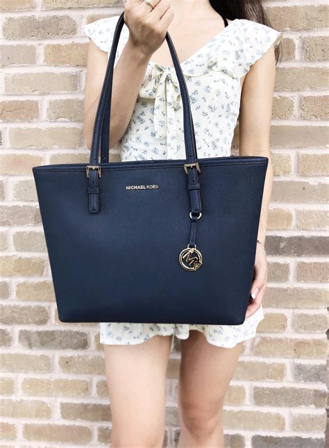 Michael Kors Jet Set Purse Navy Atelier Yuwa Ciao Jp