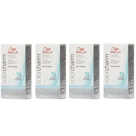 Wella Color Charm T Pale Ash Blonde Permanent Hair Toner