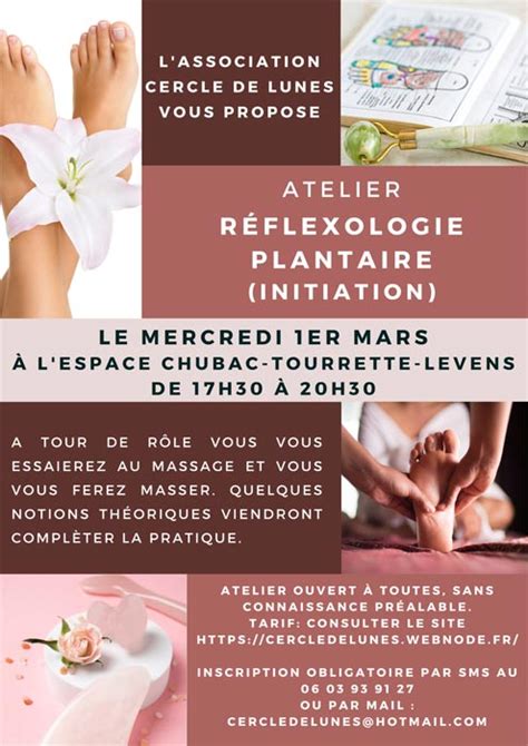 Initiation Réflexologie Plantaire Tourrette Levens