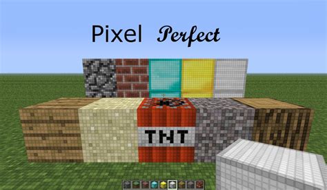 Pixel Perfect Minecraft Texture Pack