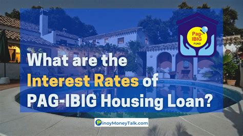 Pag Ibig Housing Loan Interest Rate Calculator Printable Forms