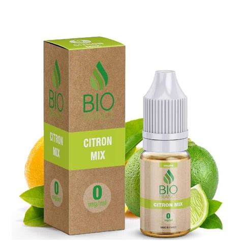 E Liquide Citron Mix Bio France Ecigplanete