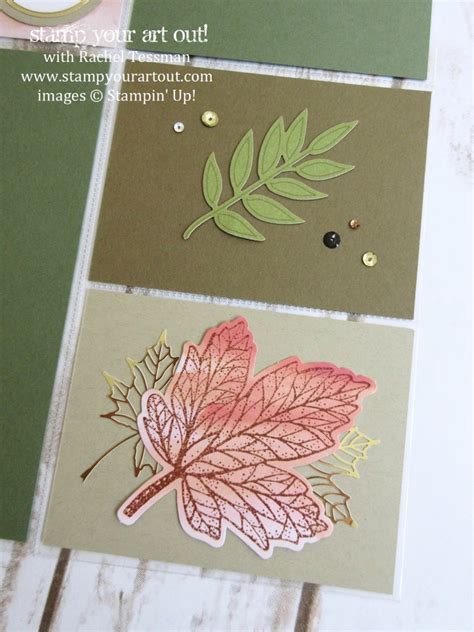 Layered Leaves September Paper Pumpkin Kit Alternate Ideas Stamp