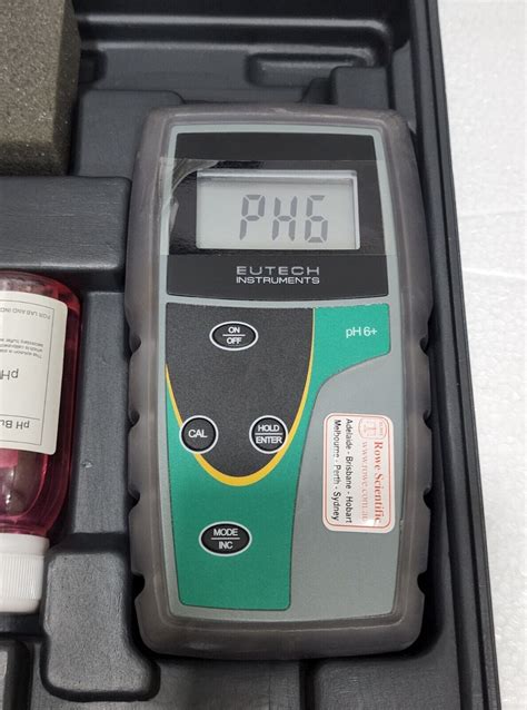 Eutech Instruments Ph Ph Mv Meter Ecph Plusk X Ecoscan