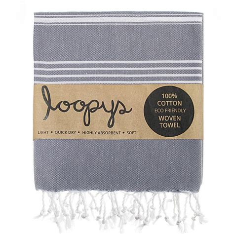 Dolphin Grey Turkish Towels Affordable And Lightweight