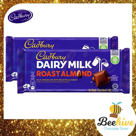 Cadbury Dairy Milk Roast Almond Chocolate Bar X G