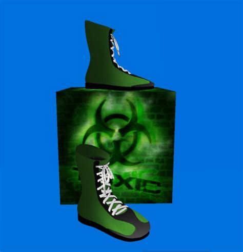 Second Life Marketplace Green Wrestling Boots