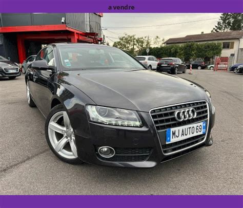 Audi Audi A Sportback L Tdi Cv Cuir Gps Xenon Led Camera Pl