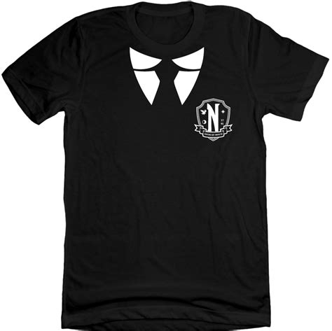 Nevermore Uniform Shirt Tv Show Apparel Fluffy Crate Fluffycrate