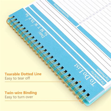 Npet To Do List Notepad Daily Planner Notebook Sheets Tear Off A