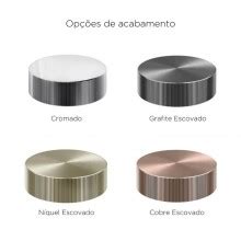 Torneira De Mesa Mix Match Docol Para Banheiro Cromado