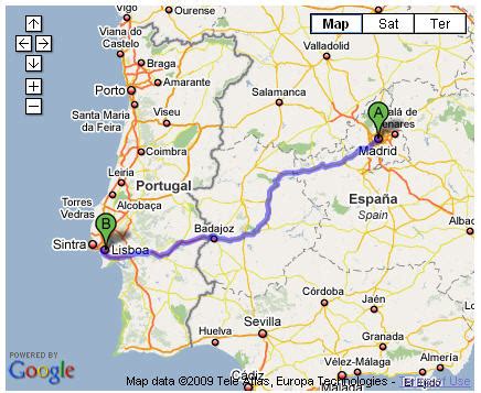 Distancia Lisboa E Madrid - Getting from Madrid to Lisbon – your options between the two capitals ...