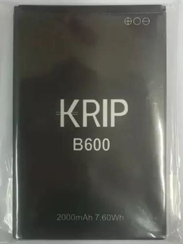 Batería Pila Krip K6 B600 2000mah Nueva Tienda Fisica MercadoLibre