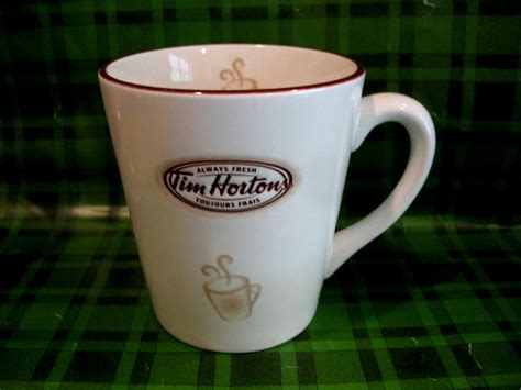 Tim Hortons Coffee Mug Tea Always Fresh Souvenir Number 7 Limited ...