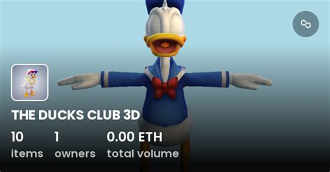 THE DUCKS CLUB 3D Collection OpenSea