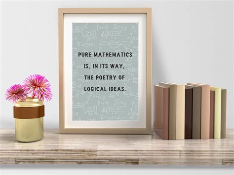 Mathematics Posters, Math Quotes Poster, Math Class Decor, Math ...