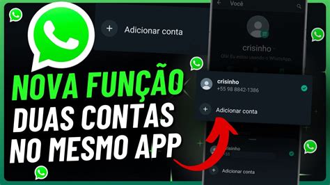 Como Usar Duas Contas De Whatsapp No Mesmo Aplicativo Youtube