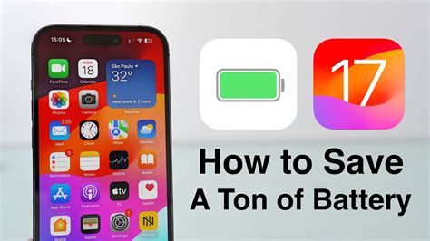 How To Save A Ton Of Battery Life In Ios 17 Iphone Wired