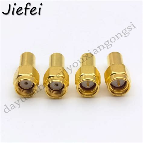 2 PCS SMA Male RP SMA Male Plug RF Coaxial Termination Dummy Loads 1 2