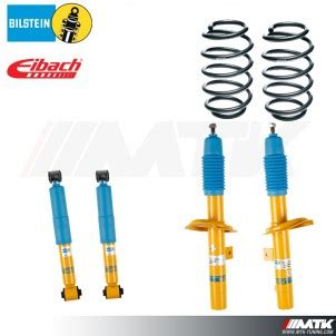 Kit Amortisseurs BILSTEIN B6 Ressorts EIBACH PRO KIT Pour Peugeot 206